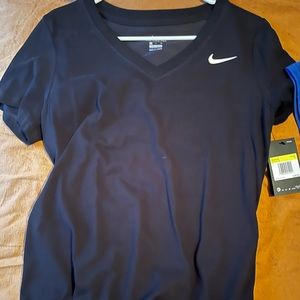 Black v neck womens size small